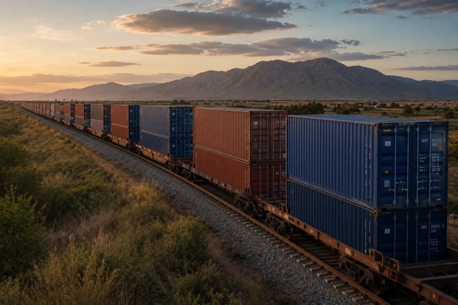 Intermodal Rail and Hub Freight